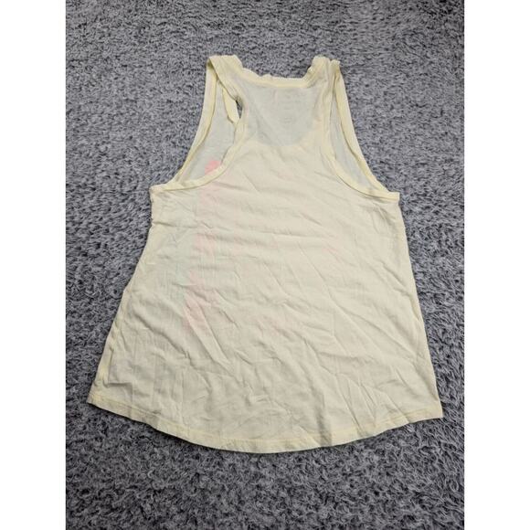 American Eagle Shirt Women Extra Small Yellow Favorite Tank Top Pullover Summer - Picture 5 of 6